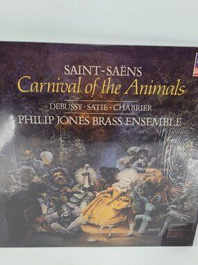 Saint-Saëns Carnival Of The Animals Philip Jones Brass 12" vinyl record album LP